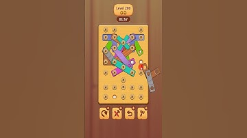 Wood Nuts & Bolts Level 200 #games #woodpuzzlegame #gaming #woodenpuzzle #woodgame #woodnutsandbolts