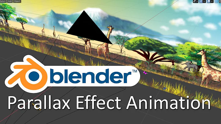 Parallax Effect Animation with Blender and Grease Pencil