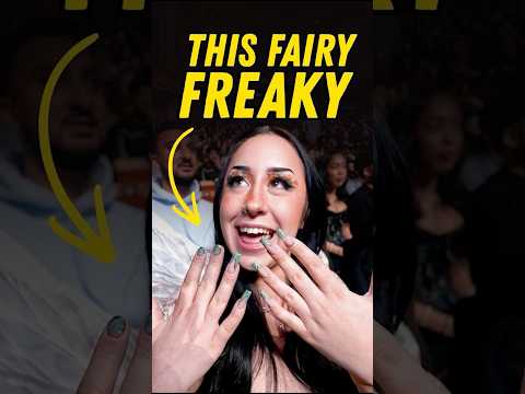 Two short nails?…I see you freaky fairy