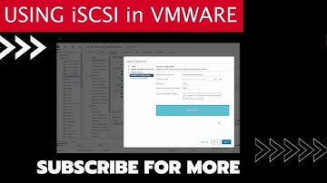 Using iSCSI on VMware