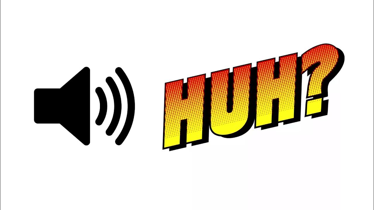 HUH Meme Sound Effect ProSounds YouTube