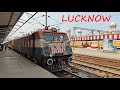 Arrival at lucknow charbagh  01823 virangana lakshmibai jhansi  lucknow express special