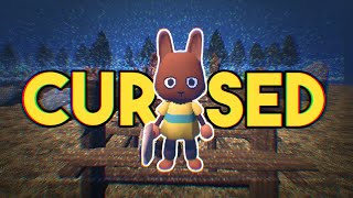 Animal Crossing Horror Game Where You Visit a CURSED Island - Fossil Island (ALL ENDINGS)