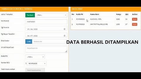 Menampilkan list data otomatis berdasarkan inputan tertentu dengan javascript | VLY Studio