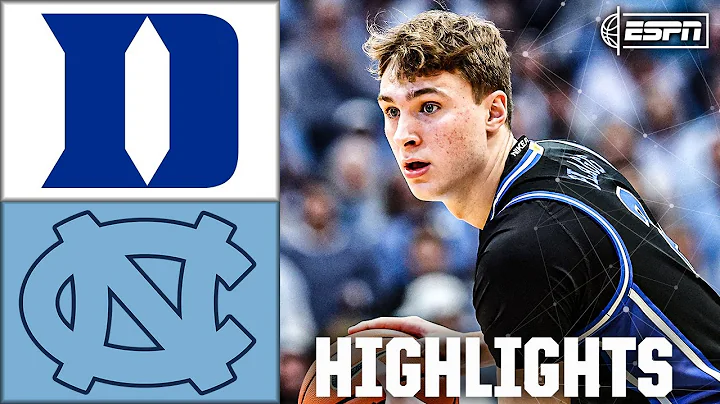 🚨 RIVALRY 🚨 Duke Blue Devils vs. North Carolina Tar Heels | Full Game Highlights | ESPN CBB
