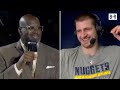 Shaq tells Nikola Jokić &#39;I love you&#39; in Serbian 😂