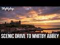Exploring the North York Moors: Scenic Drive to Whitby Abbey &amp; Coast