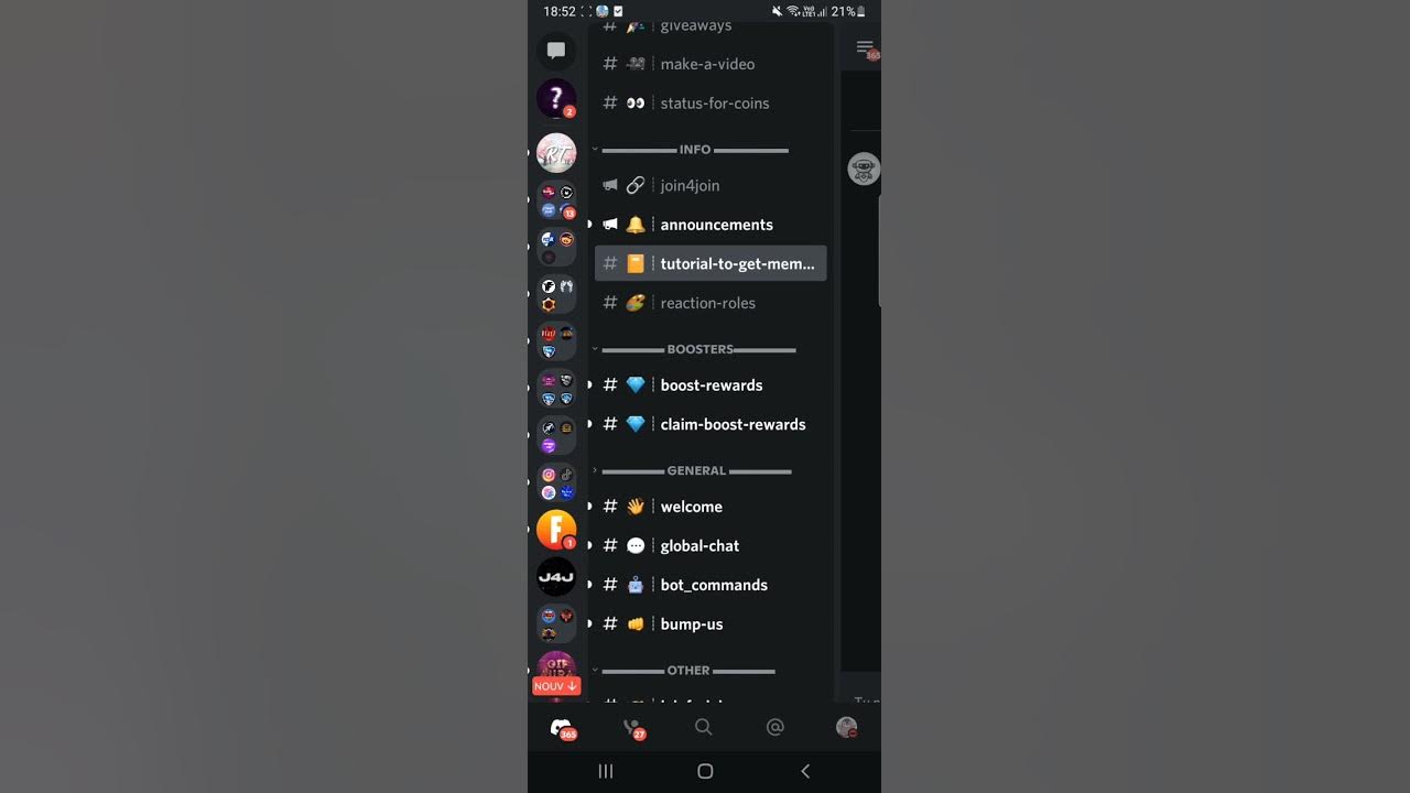 Discord j4j server bot 100 real YouTube