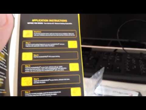 ZAGG Screencover, protective film for samsung galaxy s4 screencover