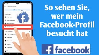 So sehen Sie, wer mein Facebook-Profil besucht hat (Neues Update) || screenshot 2