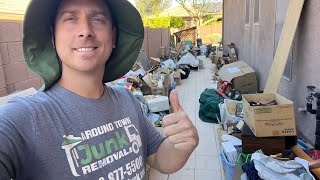 Garage decluttering and garage clean out in anthem AZ 85086