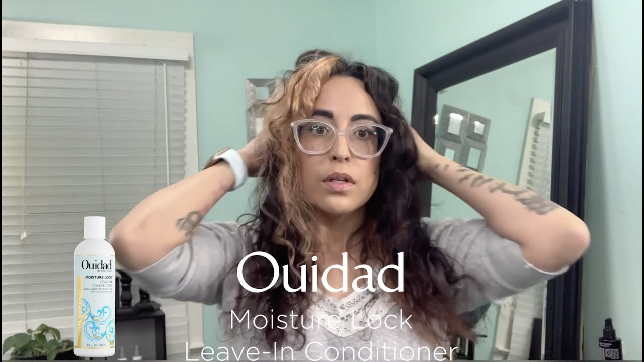 Ouidad Moisture Lock™ LeaveIn Conditioner YouTube