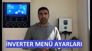 How to Make Off Grid Hybrid Inverter Menu Settings, Meaning of Codes in Inverter's Menu