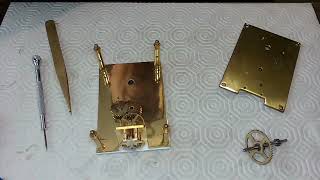Mappin and Webb Carriage Clock Assembly