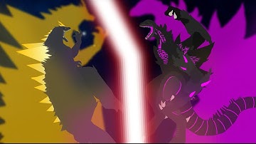 Space Godzilla vs Hakaishin Godzilla [Sticknodes]