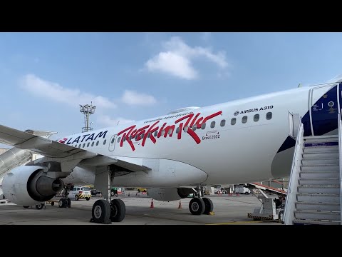 Latam - Airbus A319 - Voo especial Rock in Rio 2022