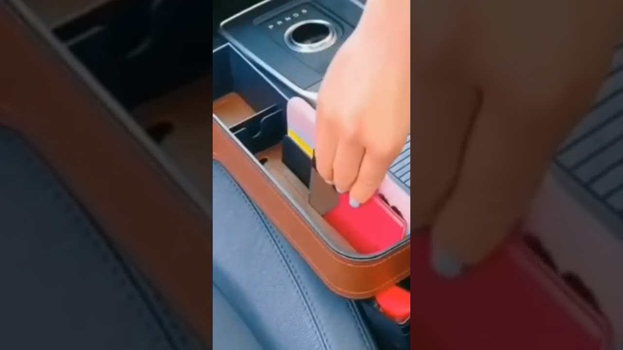 Perfect Car Seat Gap Filler Organizer 