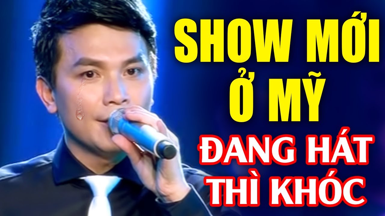 Mạnh Quỳnh đi show mới tại Mỹ đang hát thì Khóc nức nở nhớ Phi Nhung - Khán giả ai cũng khóc theo