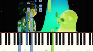 Over The Moon - Wonderful (Piano Tutorial) [Synthesia]