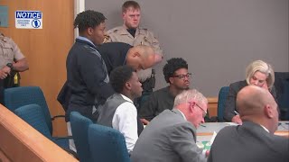 Judge reads verdict David Jarrad Booker found guilty on all charges