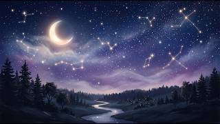 Estrellas de Medianoche | Midnight Stars · 8 Hour Lullaby Music for Sleep · Black Screen