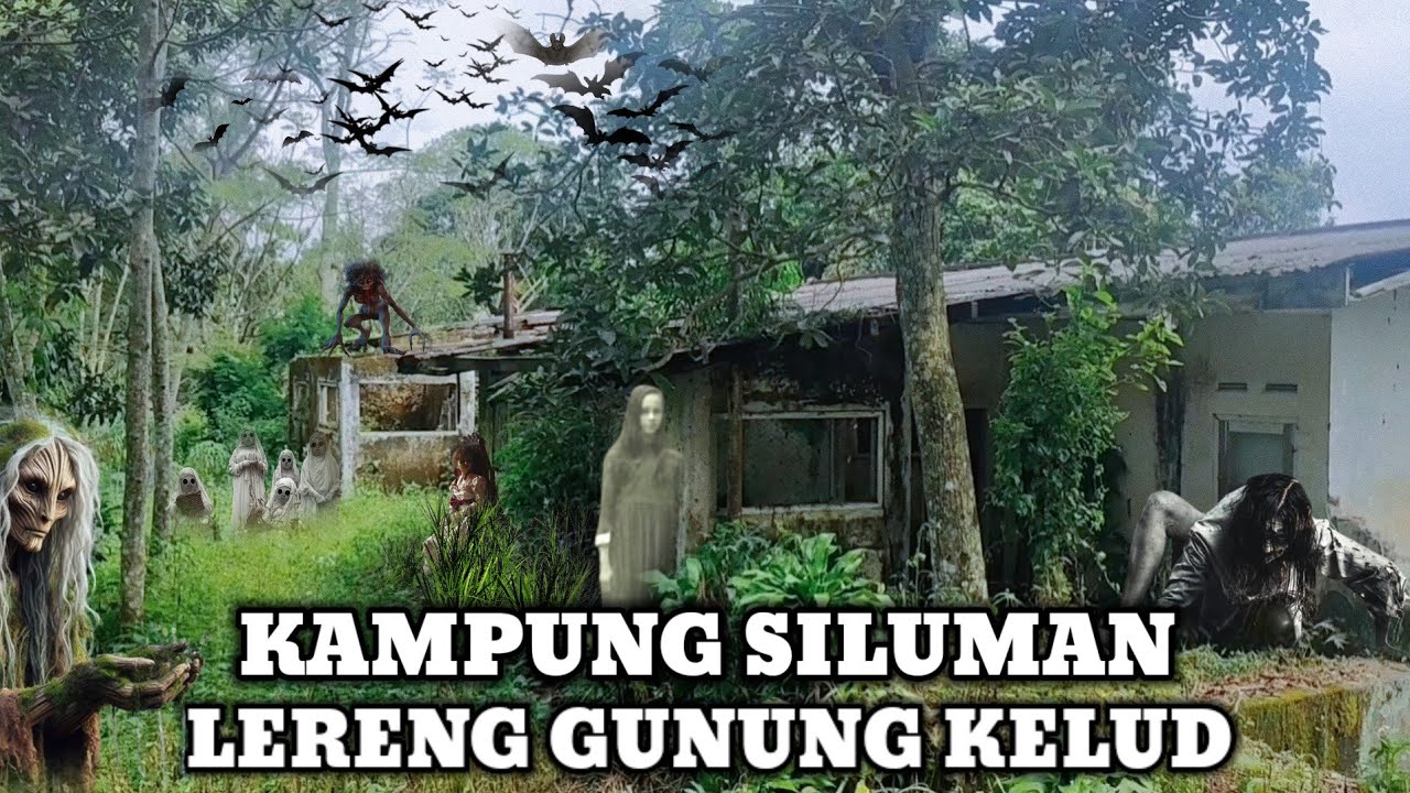 Ngeri !! Kampung Siluman Lereng Gunung Kelud Ditinggal Pergi Penduduknya Karena Angker