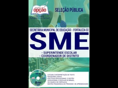 Apostila SME Fortaleza 2017 Superintendente Escolar e Coordenador de Distrito
