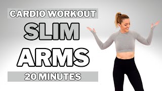 20 Min Slim Arms Workoutsteady State Cardio For Fat Burn Muscle Toneknee Friendlyno Repeat