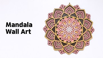 Layered Mandala Wall Art