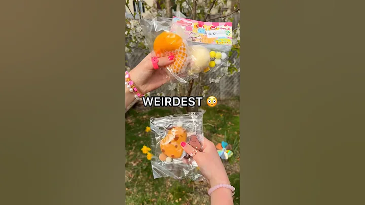 I Bought the WEIRDEST FIDGETS! 😱😳 *rare taba squishy*