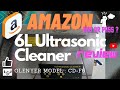 Amazon 6l olenyer ultrasonic cleaner review  model cdf6