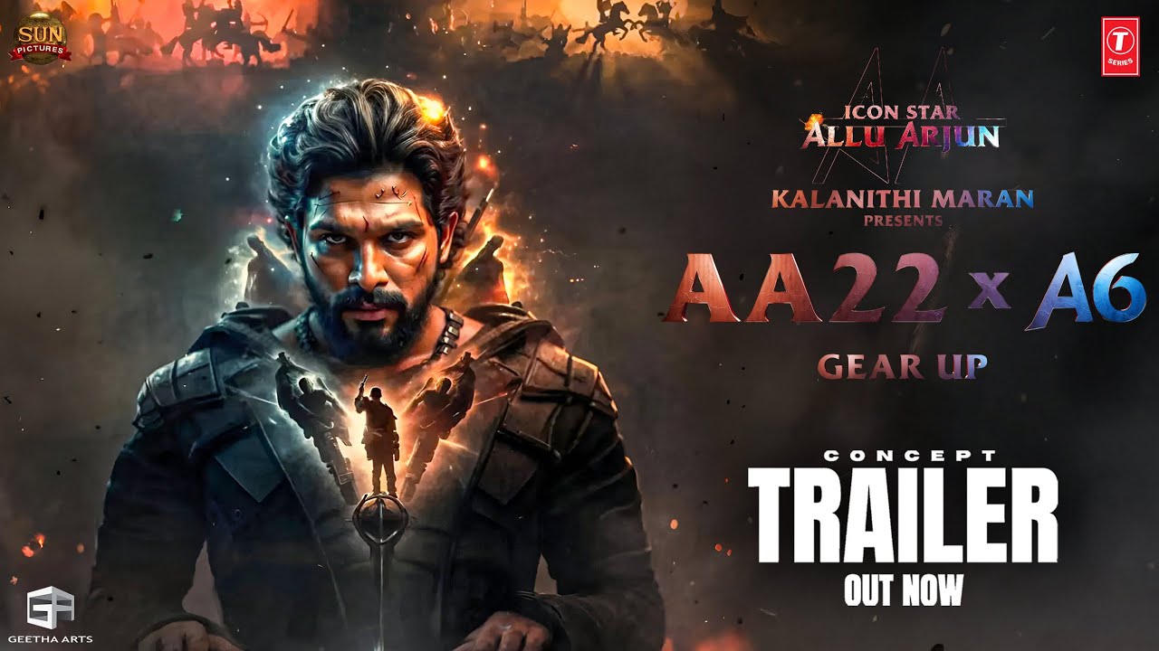AA22 x A6 - Official Concept Trailer | Allu Arjun | Deepika Padukone ...