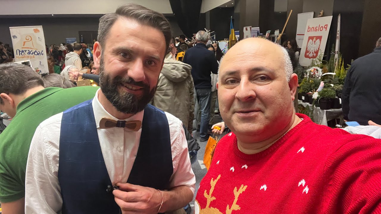 Тбилиси. Рождественская выставка в отеле «Шератон Гранд Тбилиси Метехи ...