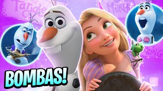 OLAF E RAPUNZEL SÃO AMIGOS!! 💣💥 - Análise e bombas de Olaf Apresenta (nova série)