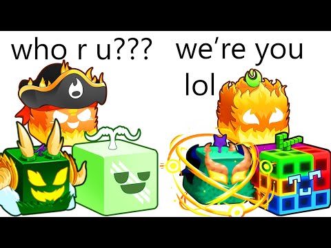 EVERY Blox Fruit Meets its OLD Version... (Meme)
