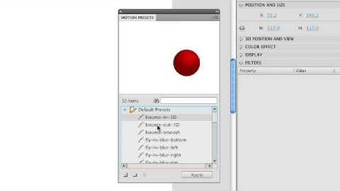 Flash CS4: Creating Motion Tweens