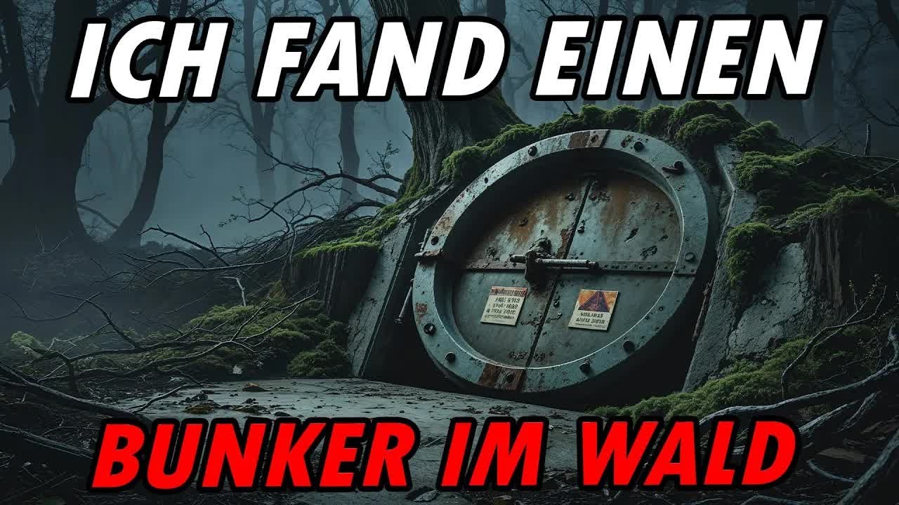 Ich fand einen geheimnisvollen Bunker im Wald ｜ 