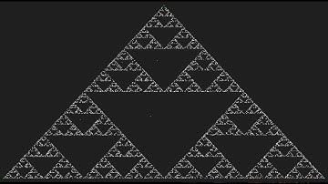 Chaos Game - Triangle - Sierpinski Gasket