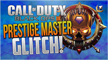 BLACK OPS 3 "PRESTIGE MASTER GLITCH" UNPATCHED! (BO3 Prestige Glitch Tutorial Parody!)