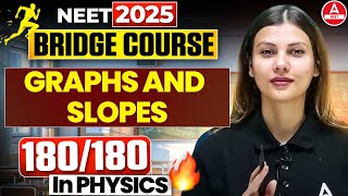 Graphs and Slopes | YouTube Course for NEET 2025 by Tamanna Chaudhary