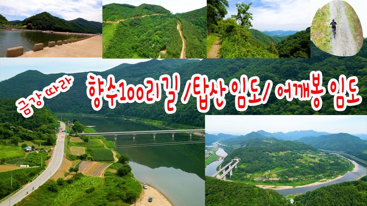 옥천 금강 향수100리길 | 탑산임도 | 어깨봉 임도 (GPX파일)