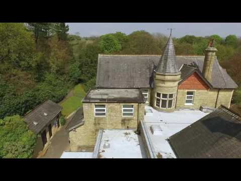 Renovation of The Old Woods Hospital, Glossop - Drone footage
