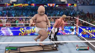 Big Baby vs Jake Paul - WWE 2K23 (Summer Slam)