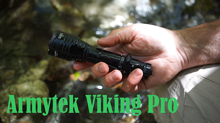 Armytek viking pro v3 xhp50 review năm 2024