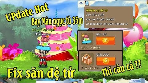 Review thay đổi lớn về Rồng Namek, Ngục Tù, Boss Đệ Tử - Sự Kiện Sinh Nhật Gọi Rồng Online