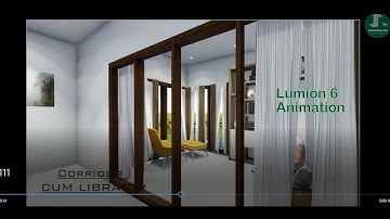 Lumion 6 Animation Interior Video Clip -4(Library)