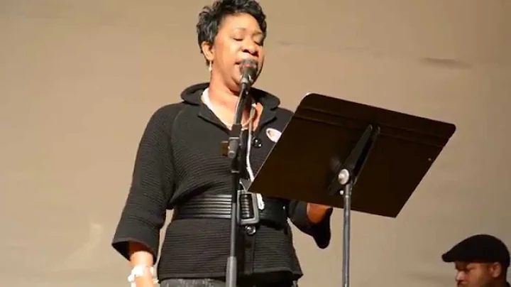 Cynthia Williamson singing  -- INTEGRIS 2014 Afric...