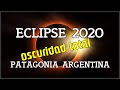 Eclipse en San Martín de los Andes, se hizo de noche!🚧