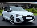 Approved Used Audi A3 Sportback Black Edition TFSI 150 PS S tronic in Glacier White - DK75WSU