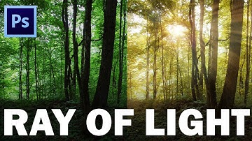 How to Make Dramatic Ray of Light - Photoshop Tutorial